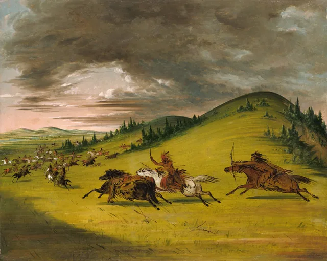 Battle Between Sioux and Sac and Fox