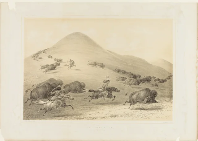 Buffalo Hunt, Chase--no. 6