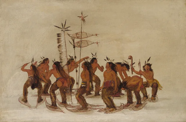 Snowshoe Dance at the First Snowfall