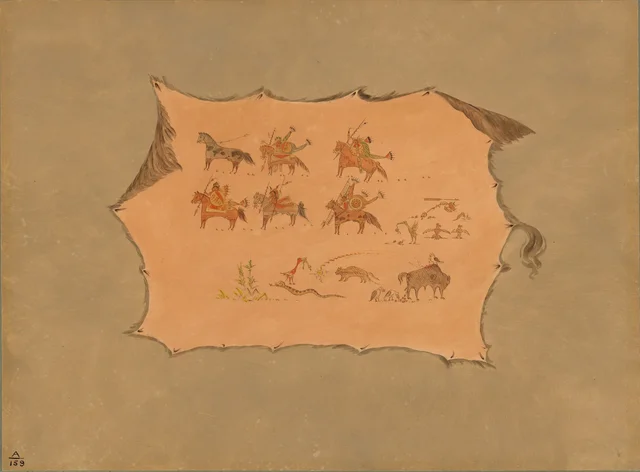 Facsimile of a Pawnee Doctor's Robe