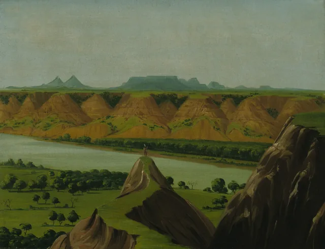 Big Bend on the Upper Missouri, 1900 Miles above St. Louis