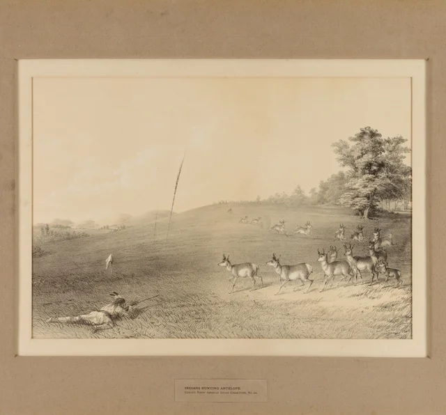 Indians Hunting Antelope--no. 20