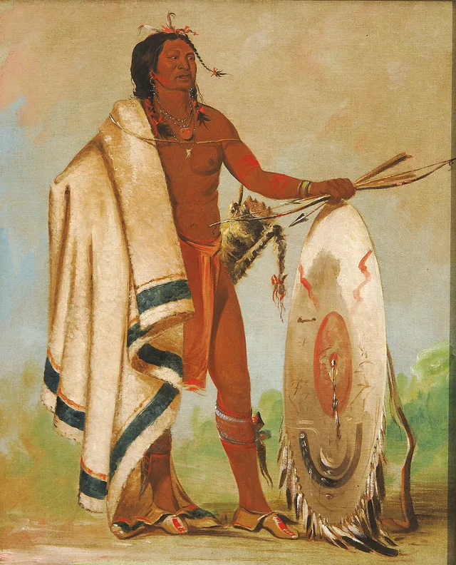 Kotz-a-tó-ah, Escudo Defumado, um guerreiro distinto