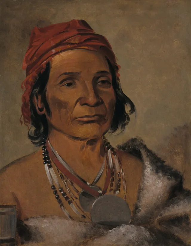 Deep Lake, an Old Chief