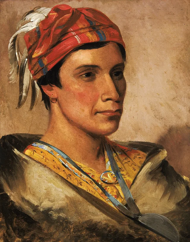 Bread, Chief of the Tribe, George Catlin