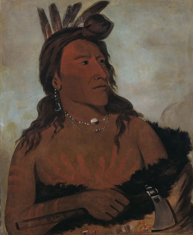 Mah-tó-che-ga, Pequeno Urso, um guerreiro hunkpapa