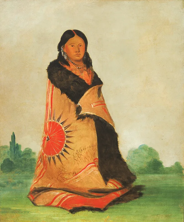 Mong-shóng-sha, Salgueiro Dobrado, esposa do grande chefe