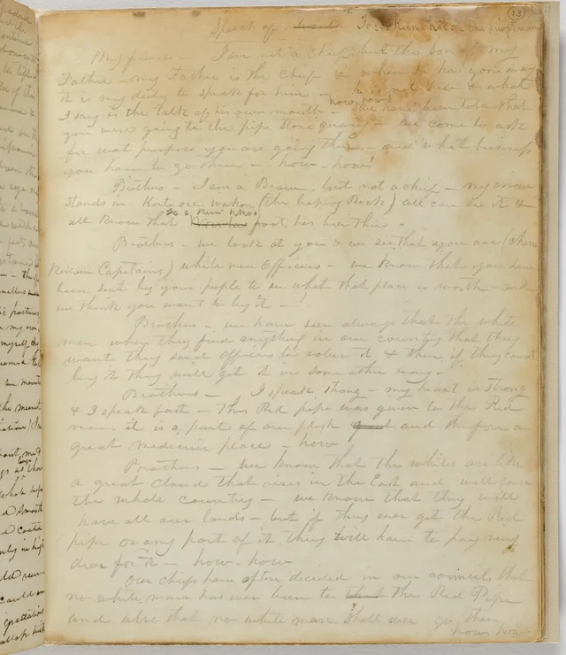 Notes on the Indians