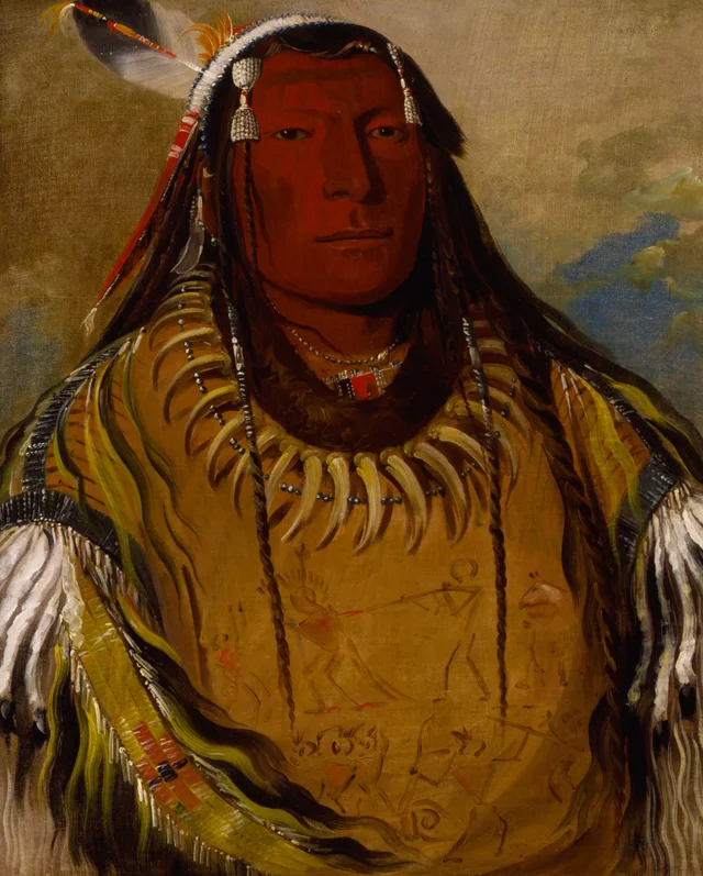 Pa-ris-ka-roó-pa, Two Crows, a Chief