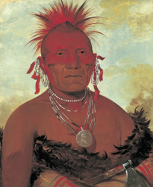 Shón-ka-ki-he-ga, Horse Chief, Grand Pawnee Head Chief