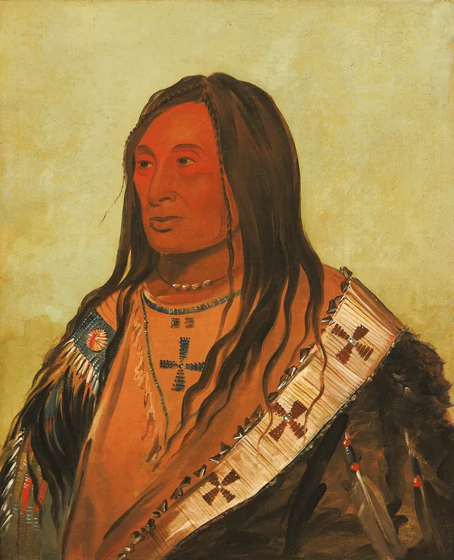 Táh-zee-keh-dá-cha, Torn Belly, a Distinguished Brave