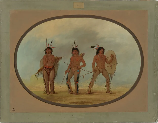 Three Cheyenne Warriors
