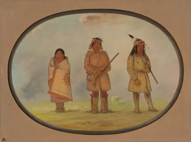Three Delaware Indians