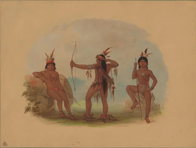 Three Woyaway Indians