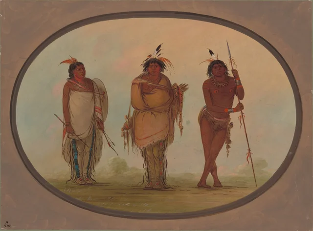 Três índios yumaya
