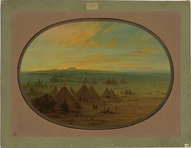 A Crow Village on the Salmon River
