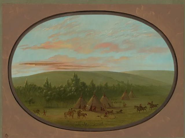A Sioux Village