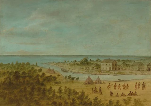 View of Chicago in 1837