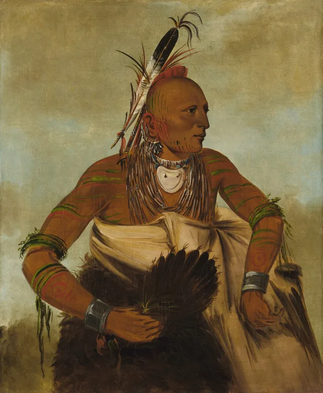 Wa-ho-béck-ee, um belo guerreiro