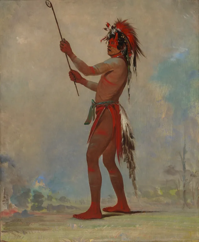 We-chúsh-ta-dóo-ta, Red Man, a Distinguished Ball Player