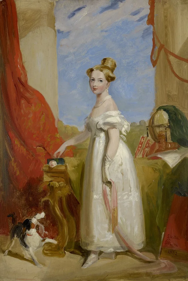 La reine Victoria (1819-1901) alors princesse, George Hayter