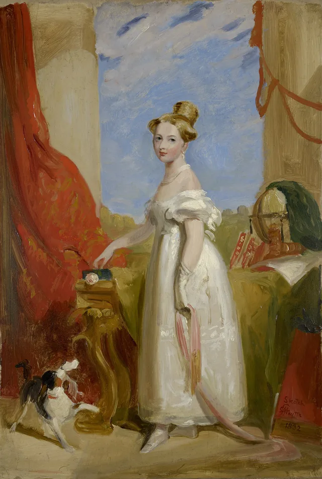 Queen Victoria (1819-1901) when Princess, George Hayter