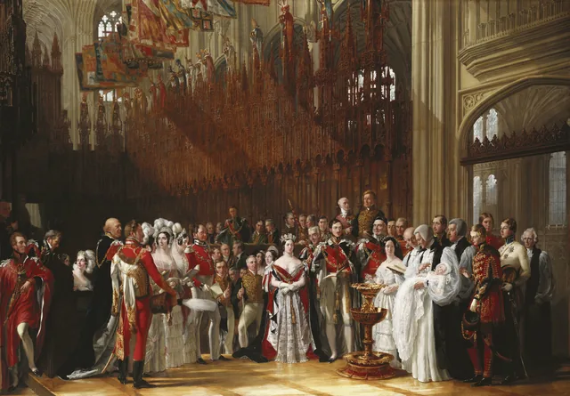 The Christening of The Prince of Wales, 25 January 1842, George Hayter
