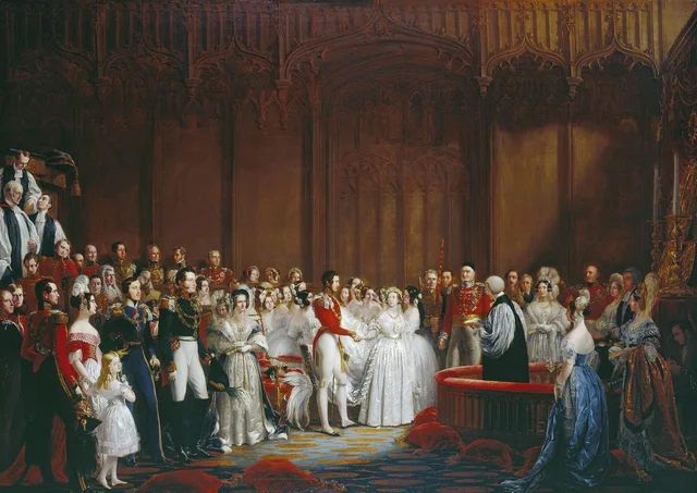 Le Mariage de la reine Victoria, 10 février 1840, George Hayter