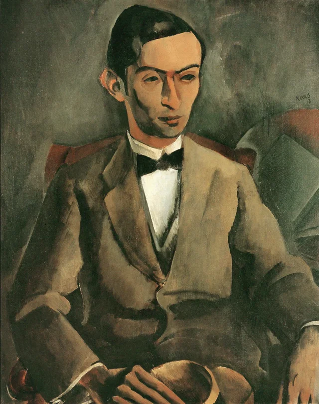 Retrato de Otto Gutfreund, Georges Kars