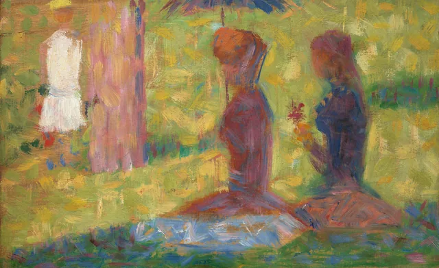 Study of Figures for "La Grande Jatte", Georges Seurat