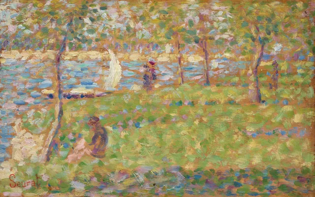 Study for "La Grande Jatte", Georges Seurat