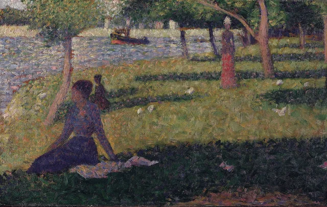 Estudio para «La Grande Jatte», Georges Seurat