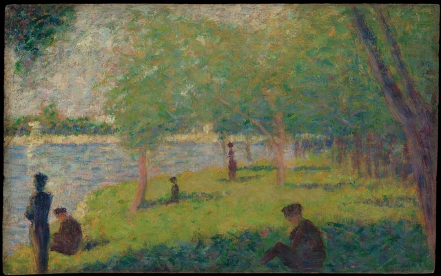 Study for "A Sunday on La Grande Jatte", Georges Seurat