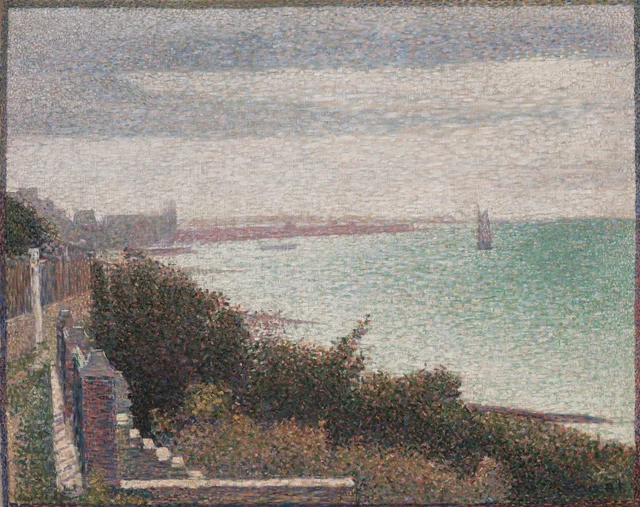 Grandcamp, Evening, Georges Seurat
