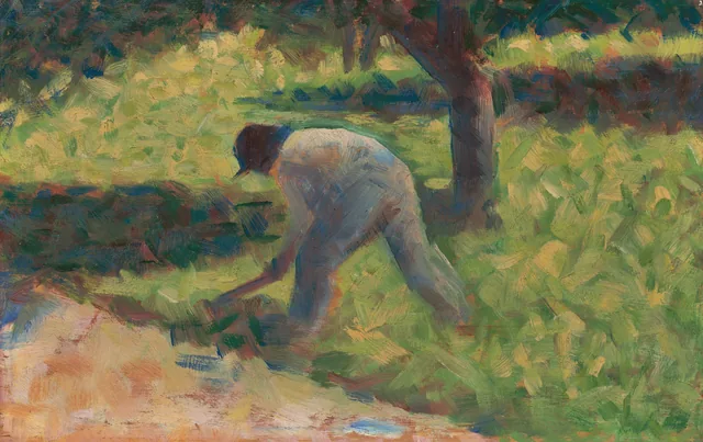 Man with a Hoe, Georges Seurat