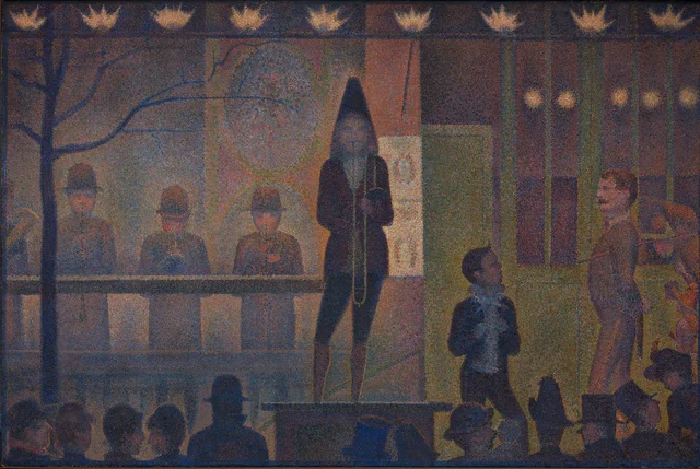 Circus Sideshow (Parade de cirque), Georges Seurat