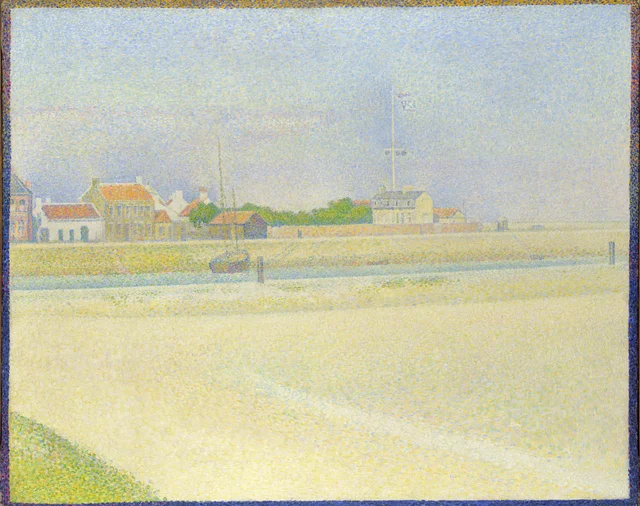 The Channel of Gravelines, Grand Fort-Philippe, Georges Seurat
