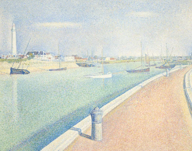 El canal de Gravelines, Petit Fort Philippe, Georges Seurat