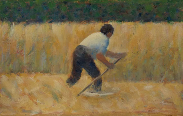 El segador, Georges Seurat