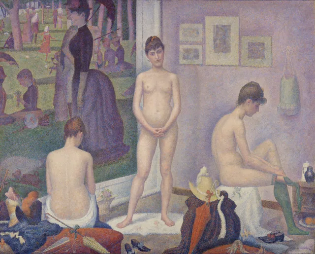 The Models, Georges Seurat