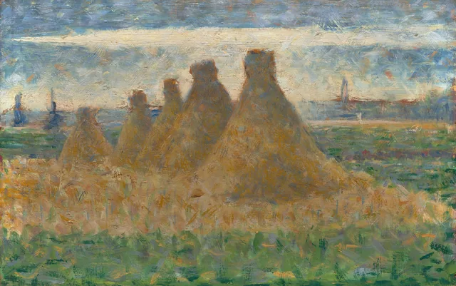 Haystacks, Georges Seurat
