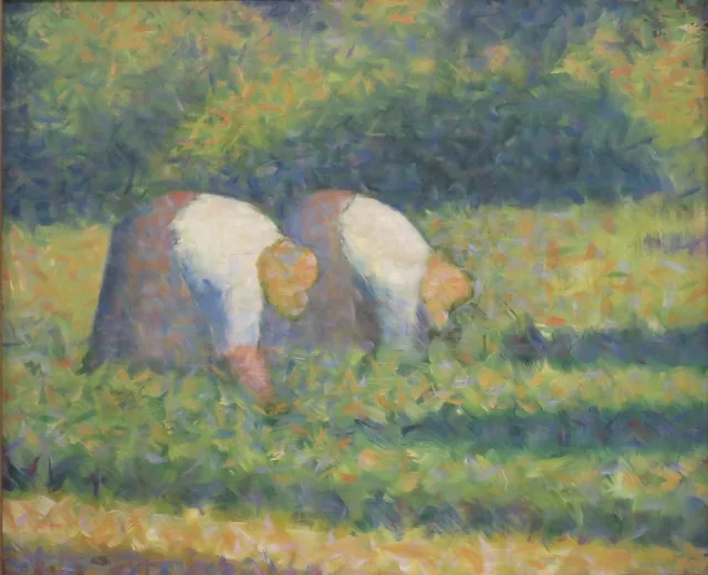 Paysannes au travail, Georges Seurat