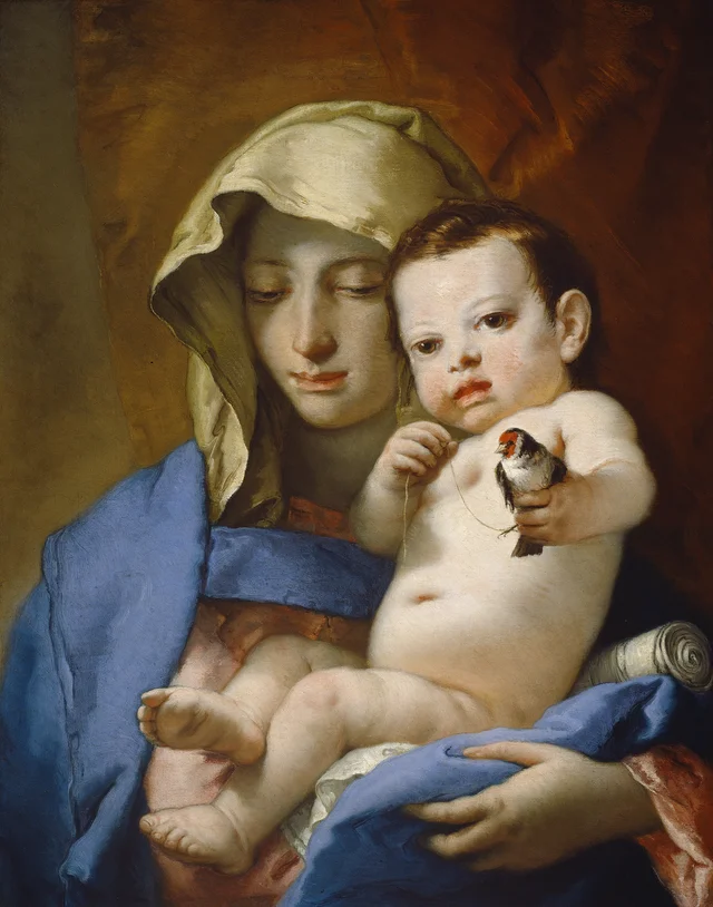Madone au chardonneret, Giambattista Tiepolo