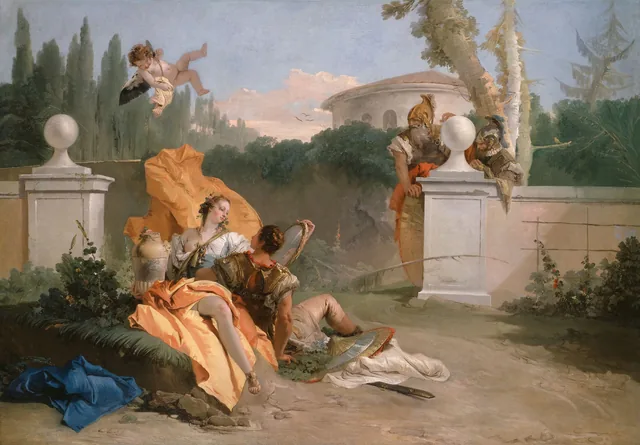 Rinaldo e Armida no seu jardim