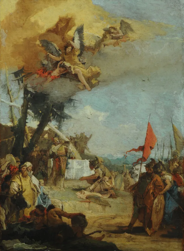 Sacrifice de Melchisédech, Giambattista Tiepolo