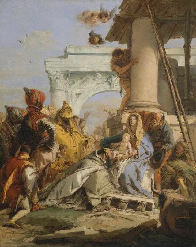 L'Adoration des mages, Giambattista Tiepolo