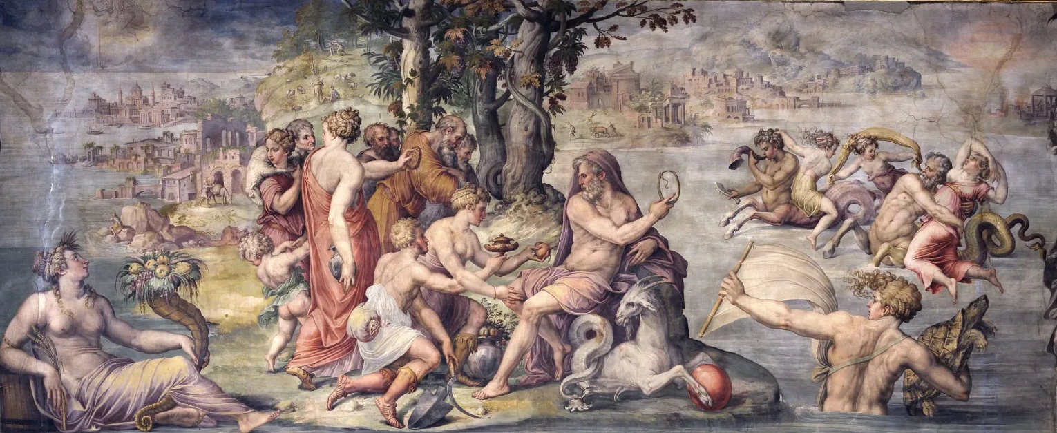 The First Fruits of the Earth Offered to Saturn, Giorgio Vasari