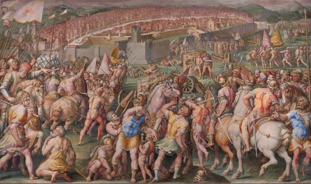 L'Assaut de la forteresse de Stampace à Pise