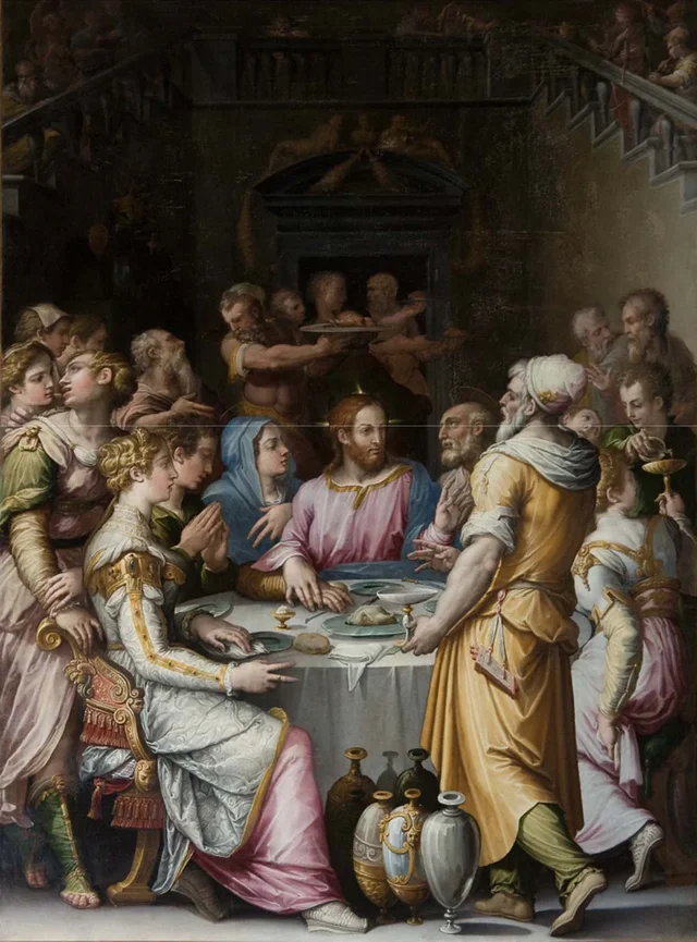 The Marriage at Cana, Giorgio Vasari