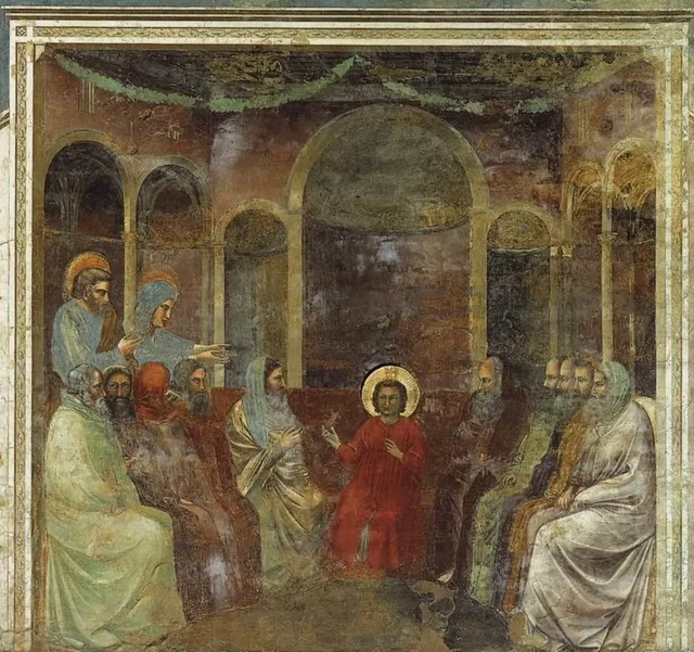 Christ among the Doctors, Giotto di Bondone